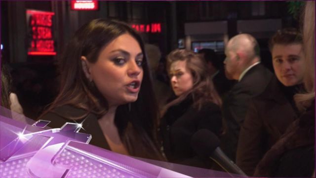 News video: Entertainment News Pop: Mila Kunis Ashton Kutcher Hang in London With Her Parents