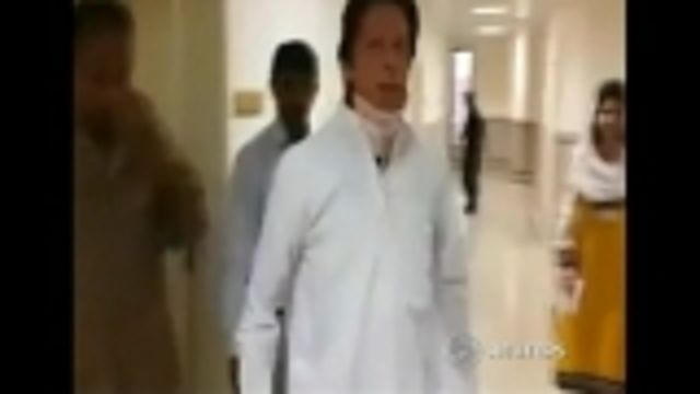 News video: Pakistan's Imran Khan leaves hospital