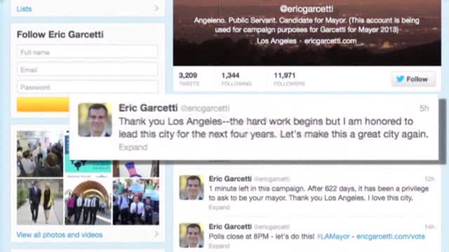 News video: Garcetti Elected Los Angeles Mayor Over Greuel