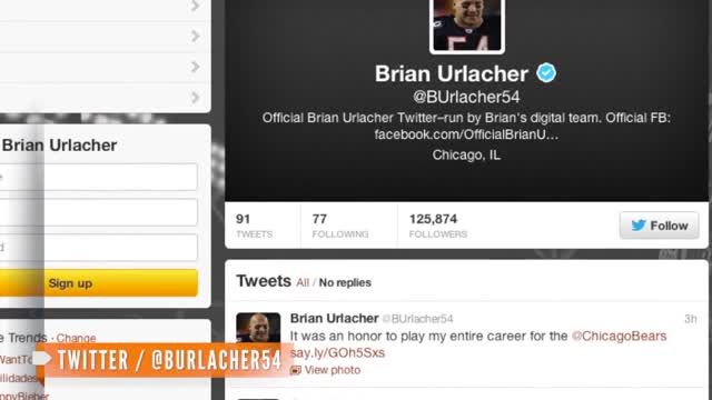 News video: Brian Urlacher to Retire From NFL After 13 Seasons